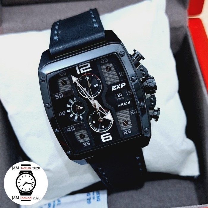 ✅New Jam Tangan Pria Expedition Original E 6636 Black E6636 New Limited