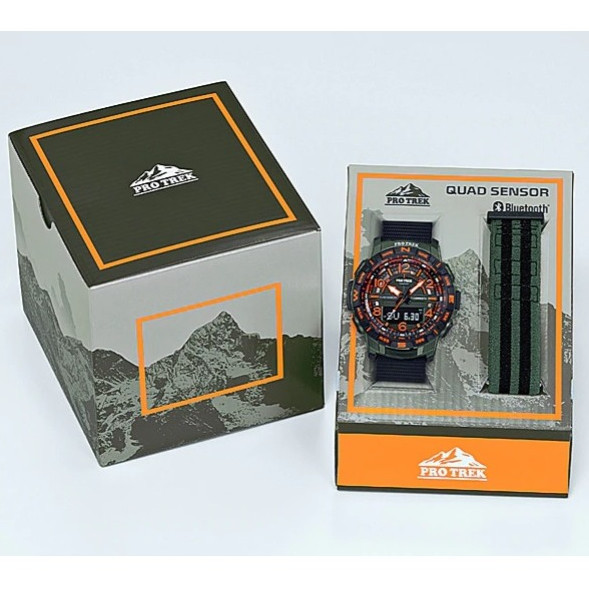 ✅New Casio Protrek Prt-B50Fe-3Dr / Prt-B50Fe-3 Terbatas