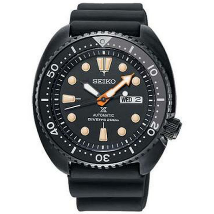 ✅New Seiko Prospex Black Series Turtle Limited Edition Srpc49K1 Terbatas