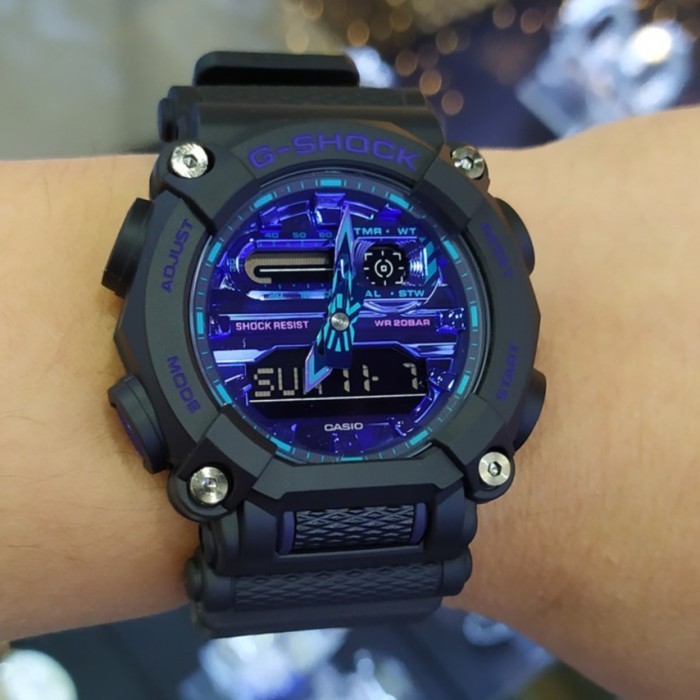 ✅New Ori Jam Tangan Pria Casio G-Shock Ga-900Vb-1A Ga900Vb-1A Original Garansi Limited