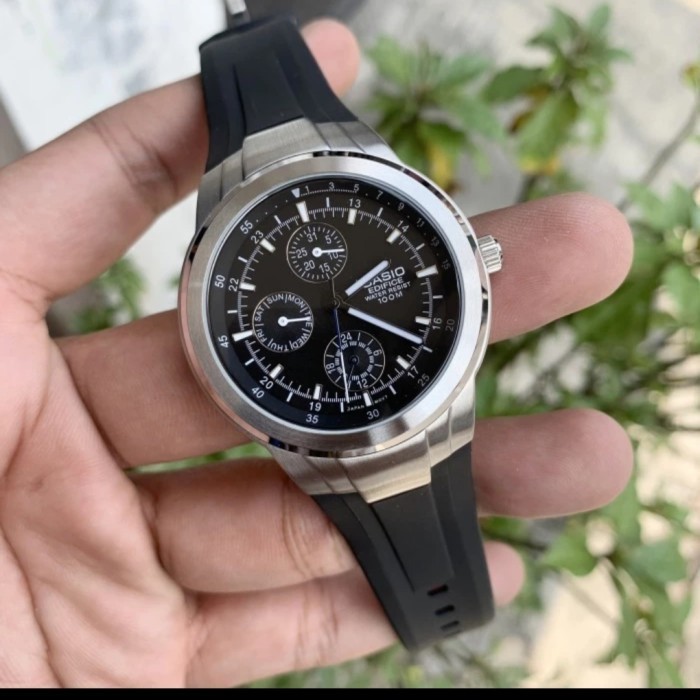 ✅Ori Jam Casio Edifice Ef-305 1Av/Ef305 1Av Original Berkualitas