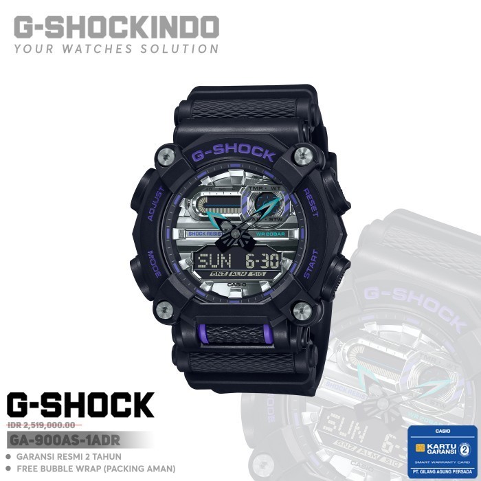 ✅Ori Casio G-Shock Ga-900As-1Adr Original Berkualitas