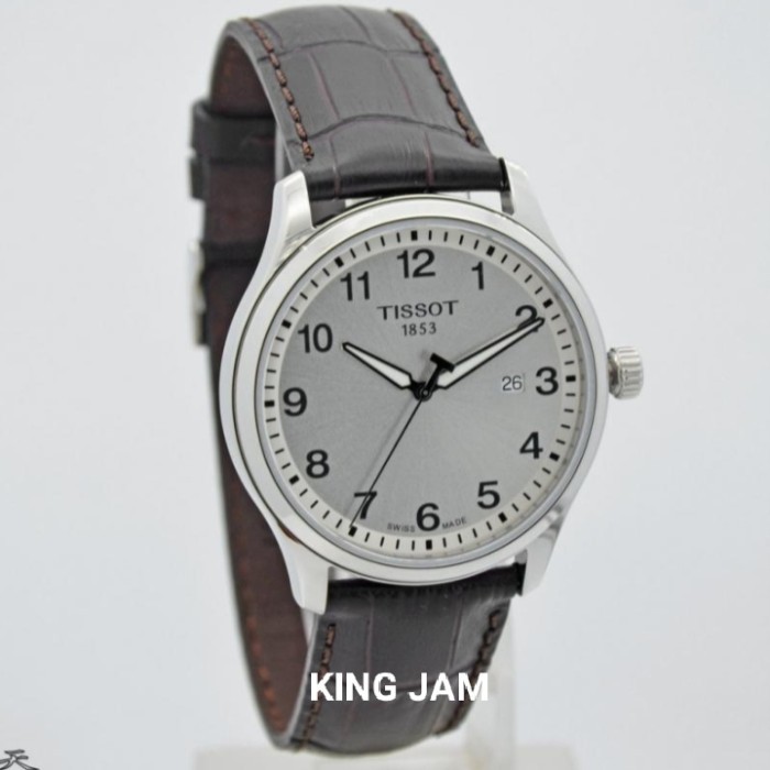 ✅New Ori Jam Tangan Pria Tissot T116.410.16.037.00 Original Silver Terbaru