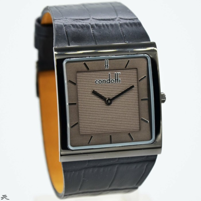 ✅New Ori Jam Tangan Pria Condotti Cn2109 Leather Kulit Original Murah Berkualitas