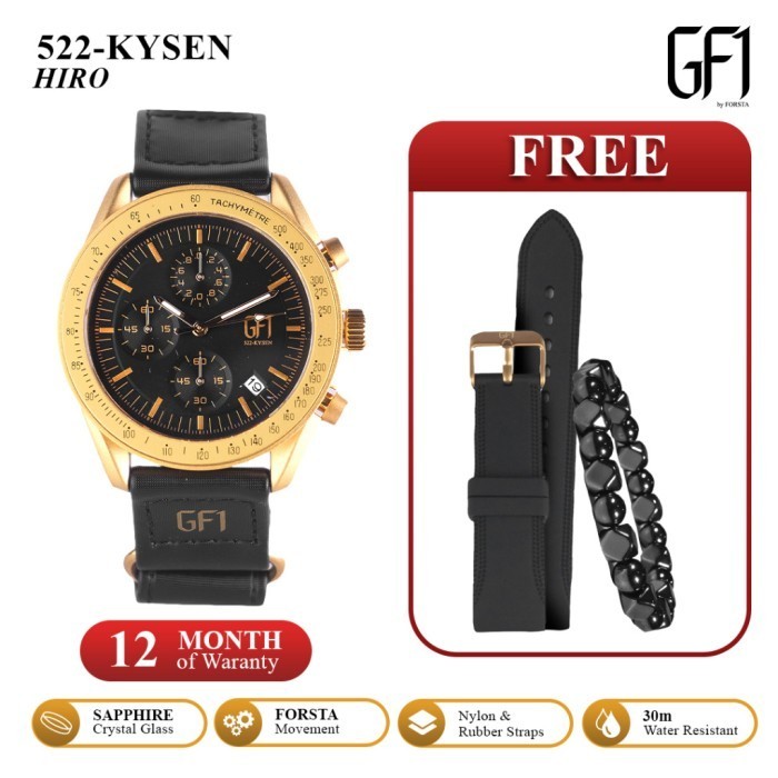 ✅New Ori Jam Tangan Forsta Gf1-Kysen-Hiro Limited