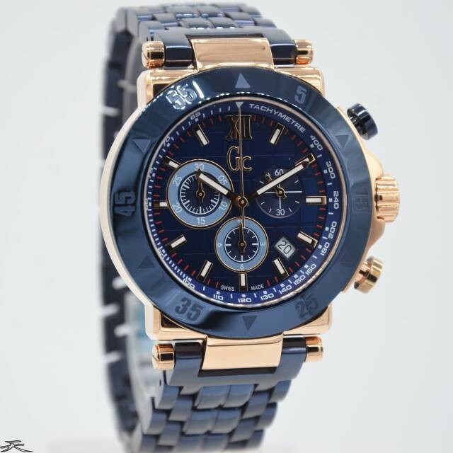 ✅New Ori Jam Tangan Pria Original Gc Guess Collection X90012G7S Swiss Made Limited