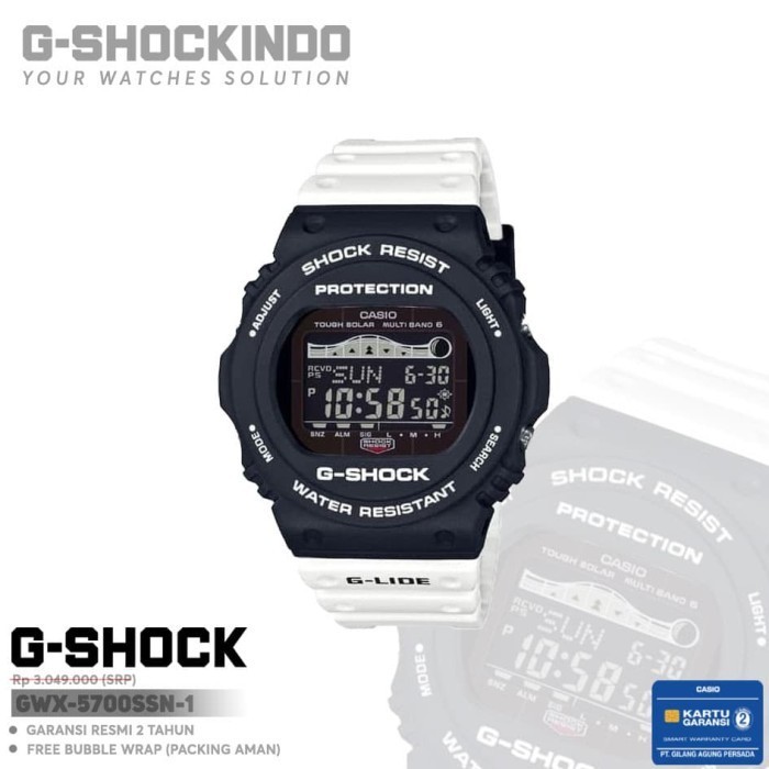 ✅Original Casio G-Shock Gwx-5700Ssn-1 / Gwx-5700Ssn-1Dr Original Diskon
