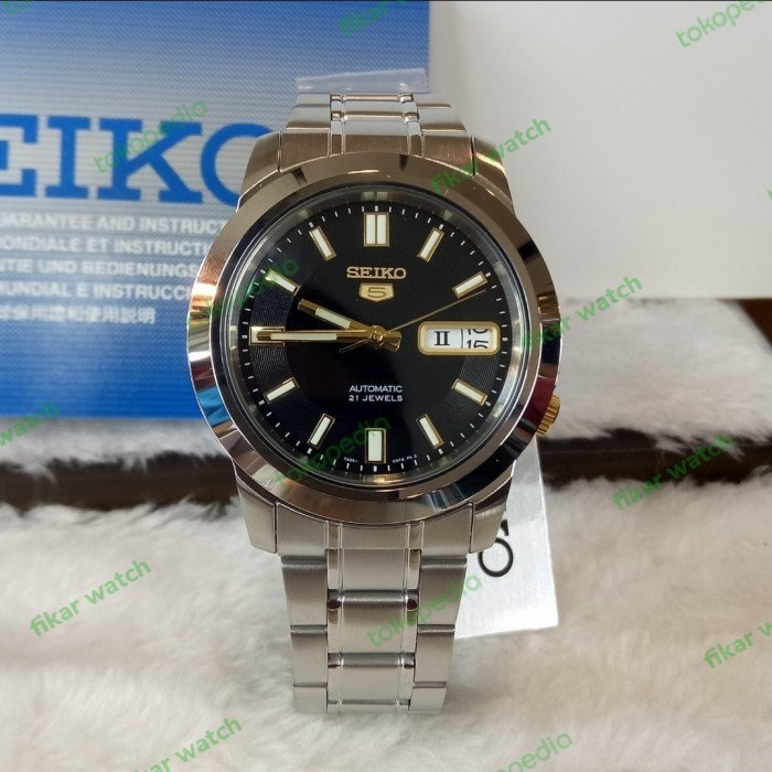 ✅New Ori Jam Tangan Seiko 5 Snkk17K1 Automatic Rantai Silver Original Murah Limited