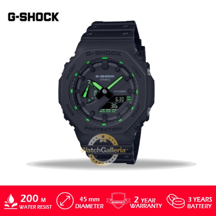 ✅New Ori Casio G-Shock Ga-2100-1A3/Ga-2100-1A3/Ga-2100-1A3 Original Murah Terbaru