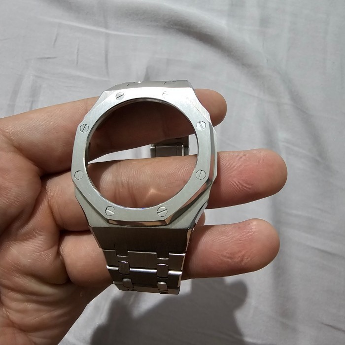 ✅New Ori Jam Tangan G-Shock Ga 2100 Steel Bezel Mod Ap G-Shock Strap Ga2100 Limited
