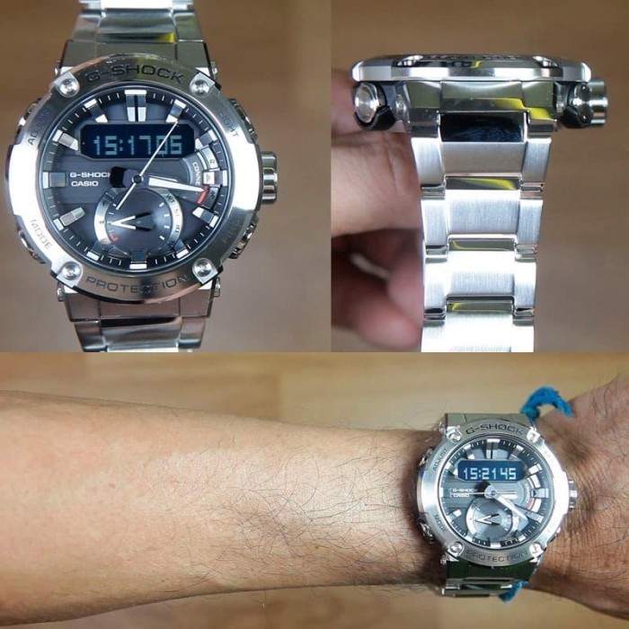 ✅Ready Casio G-Shock G-Steel Gst-B200D-1A Diskon