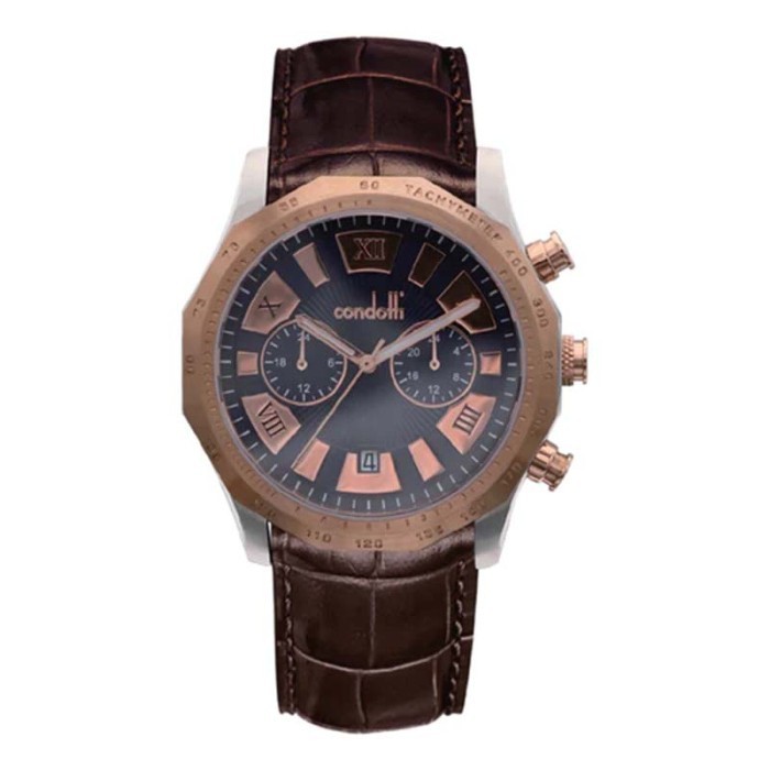 ✅Original Jam Tangan Condotti Watch Original Cn9129-Srg04-L26 9129 Jam Pria Berkualitas