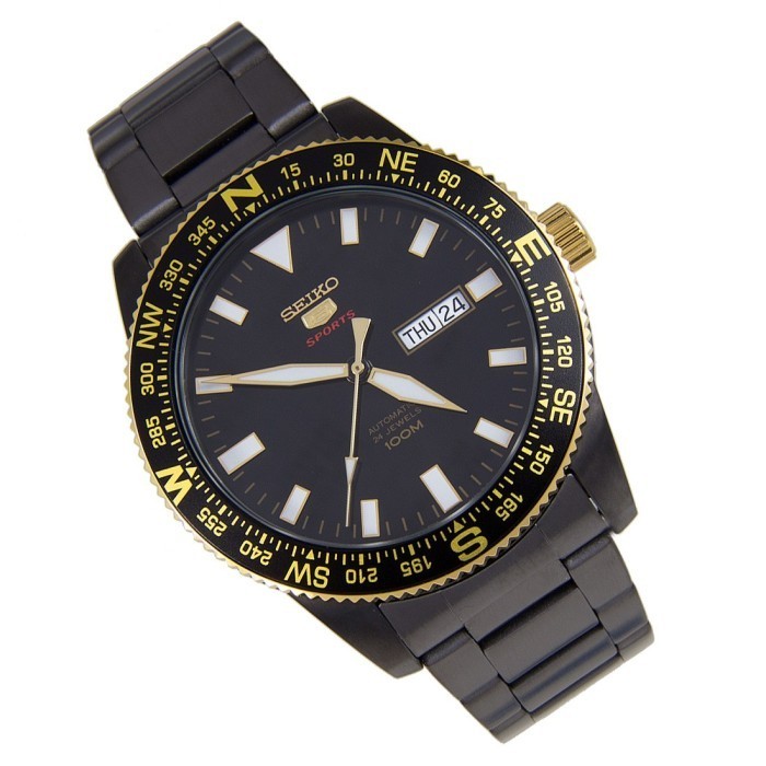 ✅Original Seiko 5 Sports 24 Jewels 100M Srp670 Berkualitas