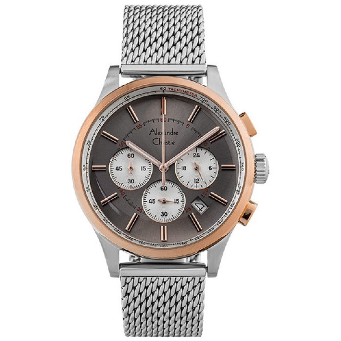 ✅Ready Jam Tangan Alexander Christie Pria Original 6574 M3 Ac6574Mc Ci Terbaru