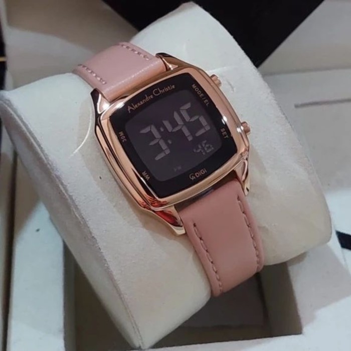 ✅Sale Jam Tangan Wanita Original Alexander Christie Ac9355 Pink New Terbaru