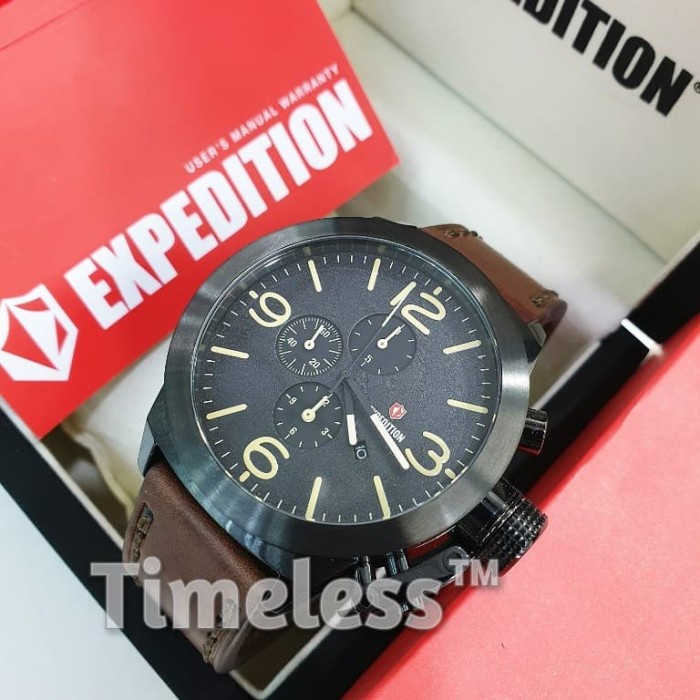 ✅Ready Jam Tangan Pria Expedition E 6339 M Black Limited