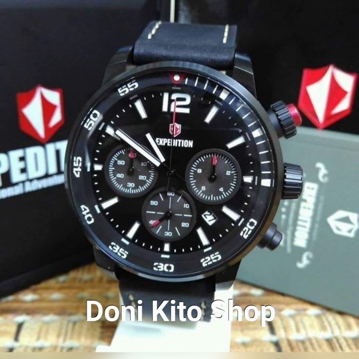 ✅Ready Jam Tangan Pria Original Expedition E-6685 Black Terbaru