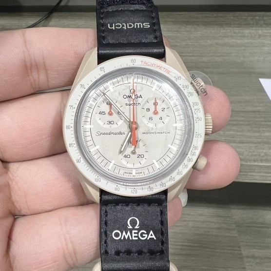 ✅Sale Jam Tangan Swatch X Omega Bioceramic Moonswatch Mission To The Jupiter Diskon