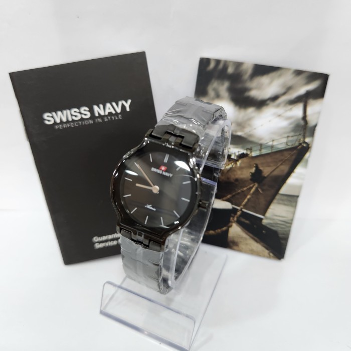 ✅Sale Jam Tangan Wanita Swiss Navy Hc6807 Hc 6807 Black Limited
