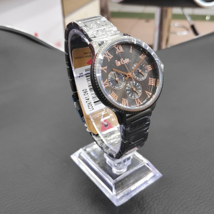 ✅Termurah Lee Cooper Lc06741.060 Ladies Steel GreyCronographOriginal Watch. Limited