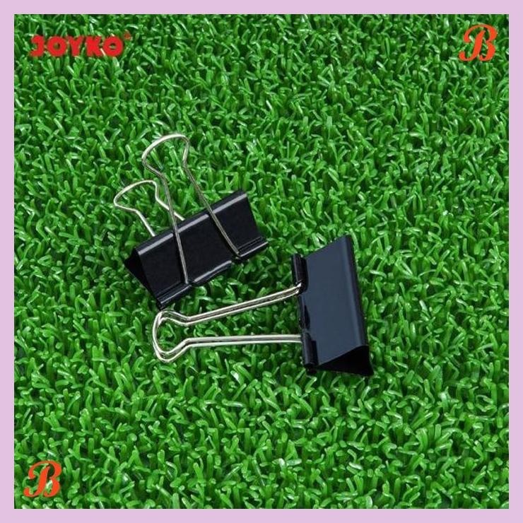 

| KG | JOYKO BINDER CLIP 51MM 12PCS BIG KLIP KERTAS JEPITAN BESAR NO.260