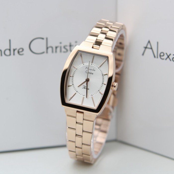 ✨Baru Alexandre Christie Ac 2895 Rosegold Wanita. Original Terbaru