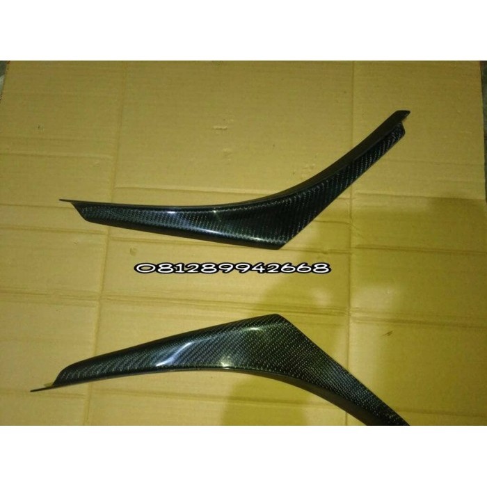 ✨New Ori Honda Jazz Gk5 Canard Bemper Atau Lips Bemper Carbon Kevlar Diskon