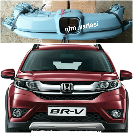 ✨New Ori Grill Honda Brv Chrome Original Diskon