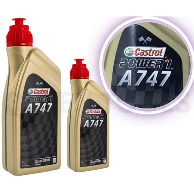 Oli Samping Castrol A747 A 747 Oli Racing 2 Stroke 2 Tak ORIGINAL