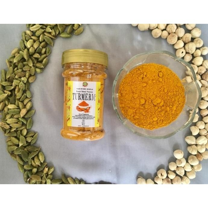 

Termurah Kunyit Bubuk Murni / Turmerice Powder Pilihan Nass Bumbu Rempah