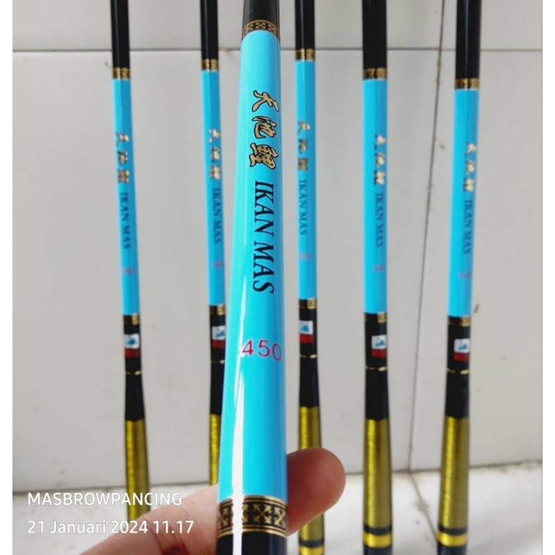 JORAN PANCING TEGEK OREGON  IKAN MAS 360,450,540CM