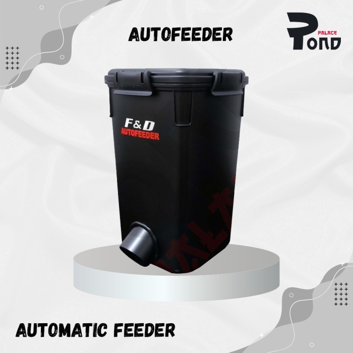 Auto Feeder 1 Kg Pemberi Makan Ikan di Kolam Otomatis