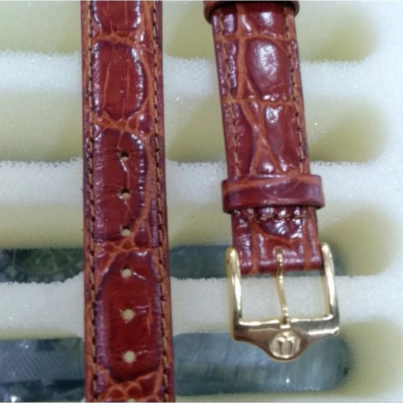 STRAP JAM TANGAN BULOVA KULIT ORIGINAL BEST QUALITY