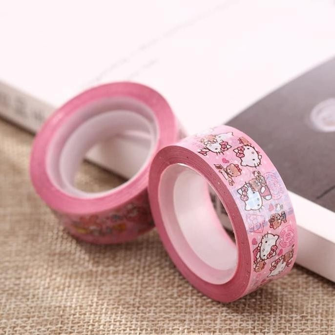 

NEW PRODUK !!! Hello kitty My melody sanrio masking tape selotip hello kitty TERLARIS