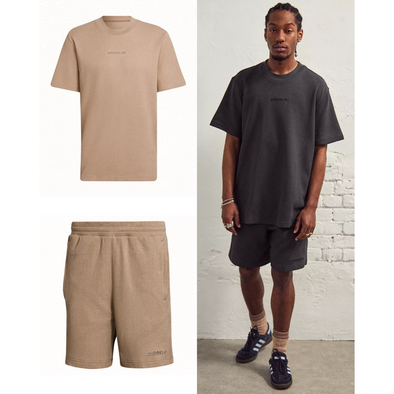 [OUR BEST] SPECIAL PRICE ADIDAS WAFFLE T-SHIRT & PANT