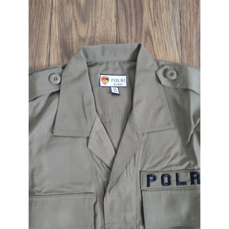 [OUR BEST] SPECIAL PRICE Seragam PDL Hijau Jatah Brimob