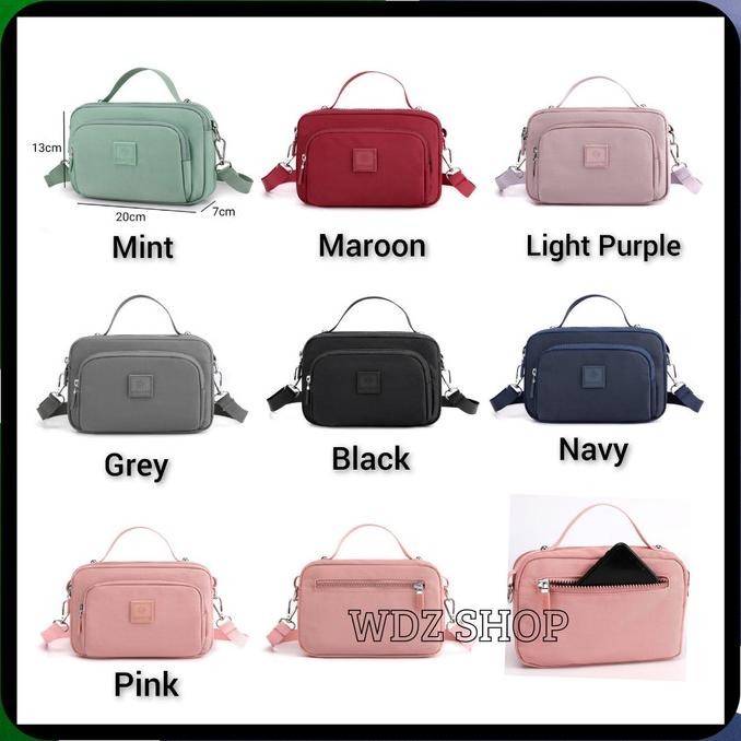 Tas Selempang Wanita Asli Suoyate - Tas Jinjing Sling Bag Cewek S5524