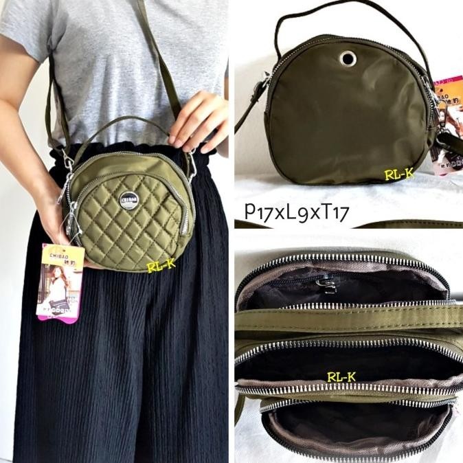 Tas Wanita Slempang Mini Import Chibao 2In1 Cb005