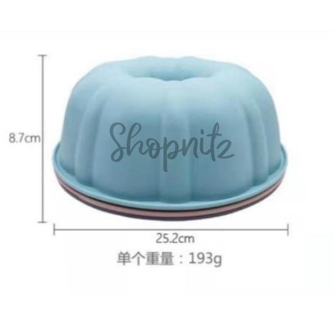 Loyang Silikon Loyang Pudding Loyang Puding Coklat Kue Silicone Bundt Terbaik