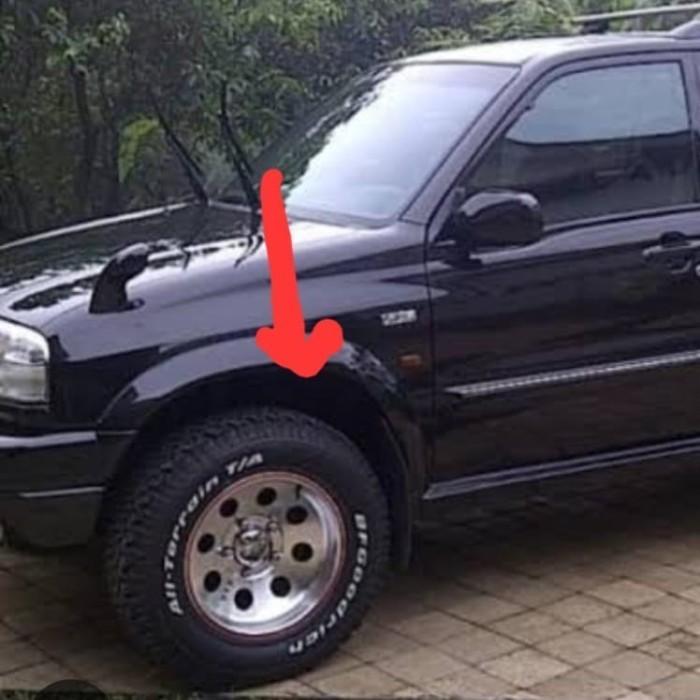 OVER FENDER ESCUDO GEN2 SATUAN MODEL ORI