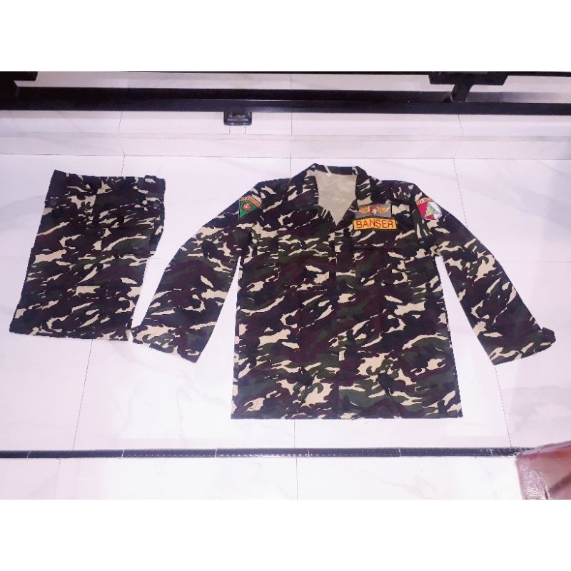 [OUR BEST] SPECIAL PRICE (TK.RTT)SERAGAM BANSER PDL KOMPLIT + NAMA