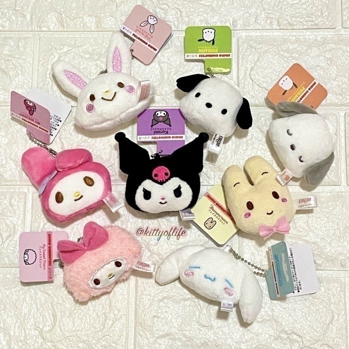 

Bag Charm Face Sanrio Characters Original Wish Me Mell -ls01