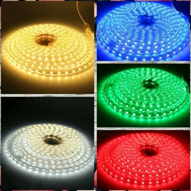 Lampu Selang LED Strip 5050 SMD 220 volt 15 meter