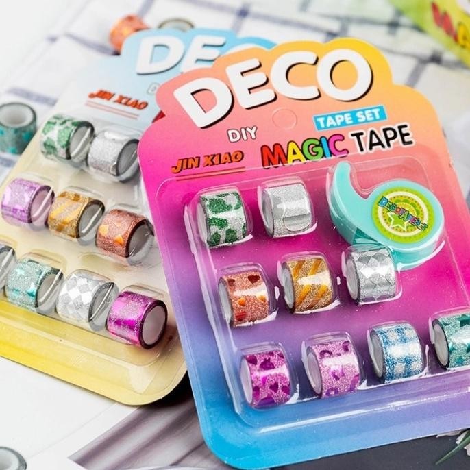 

DFG - Washi Tape Set Pita Kertas Jepang Murah Kado Selotip Kertas Termurah TERLARIS