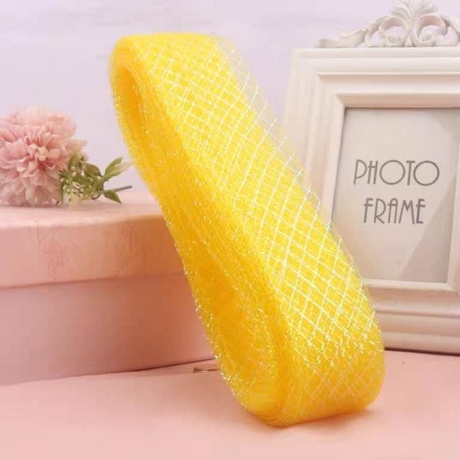 

DFG - Dekorasi Pita Mesh Ribbon Pita Jaring Emas Hiasan Natal Pita Kado Gold TERLARIS