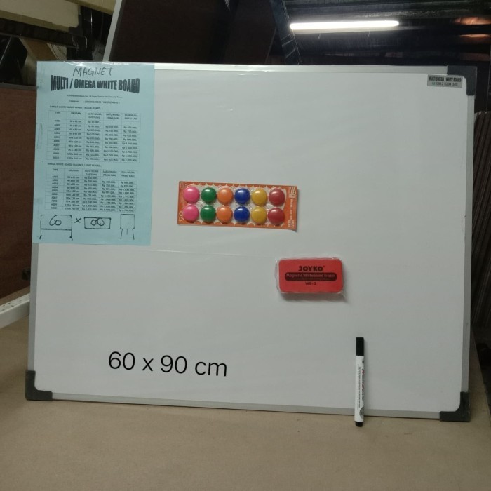 

[Baru] Whiteboard Magnetik Gantung 60 X 90 Cm Diskon