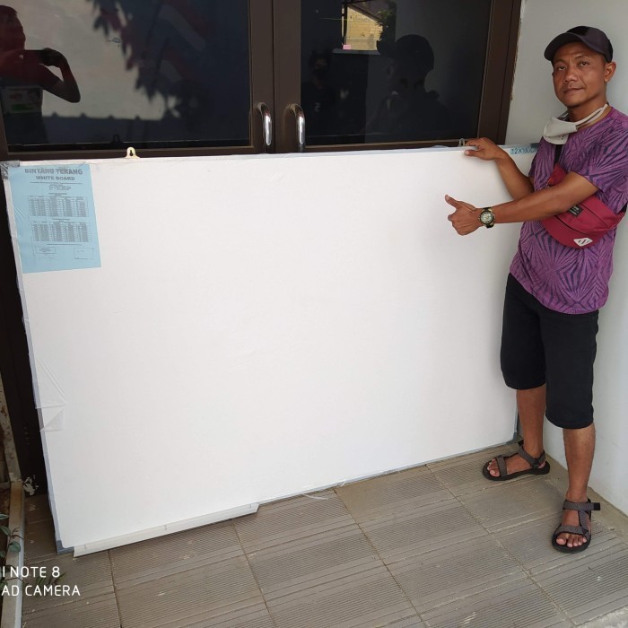 

[Baru] Papan Tulis Glosy Single Face120X180Cm Terbaru