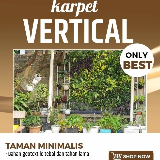 

[Baru] Karpet Taman Vertical Garden Ukuran Costum Terbaru
