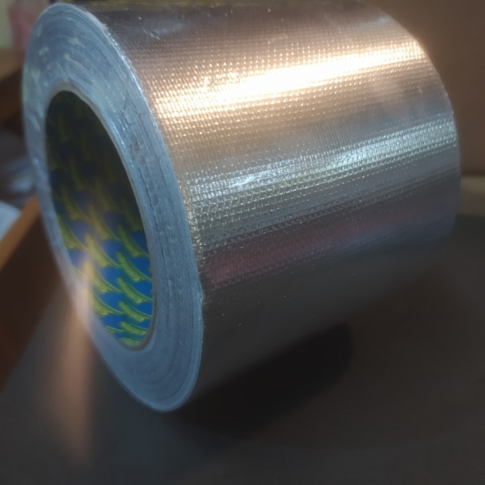 

[Baru] Lakban Tahan Panas Almunium Tape 4Inch Diskon