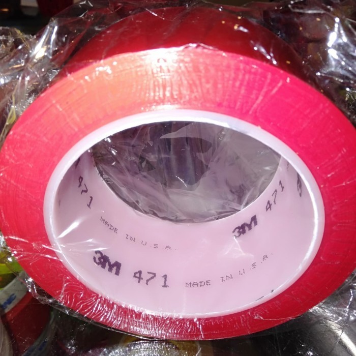 

[Baru] Floor Marking 471 Merah 2 Inch X 36 Yard 3M Made In Usa Terbatas